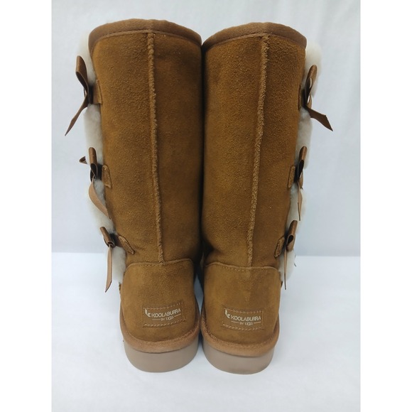 Koolaburra by UGG Womens Victoria Tall Winter Boot 1015875 Chestnut Brown Sz 10 - Picture 7 of 9